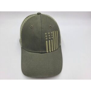 American Flag Academy Sports Outdoors Mesh Trucker Snapback (Seems L-XL) Hat Cap